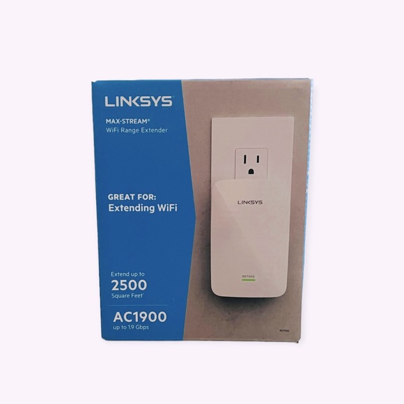 NEW Linksys WiFi Extender — RE7000 Max-Stream AC1900+ WiFi Extender - Picture 2 of 12